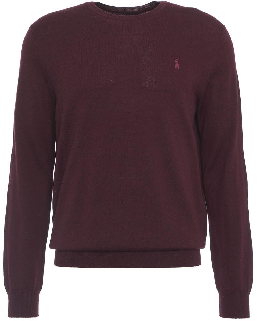 Ralph Lauren Slim fit knit sweater Rood