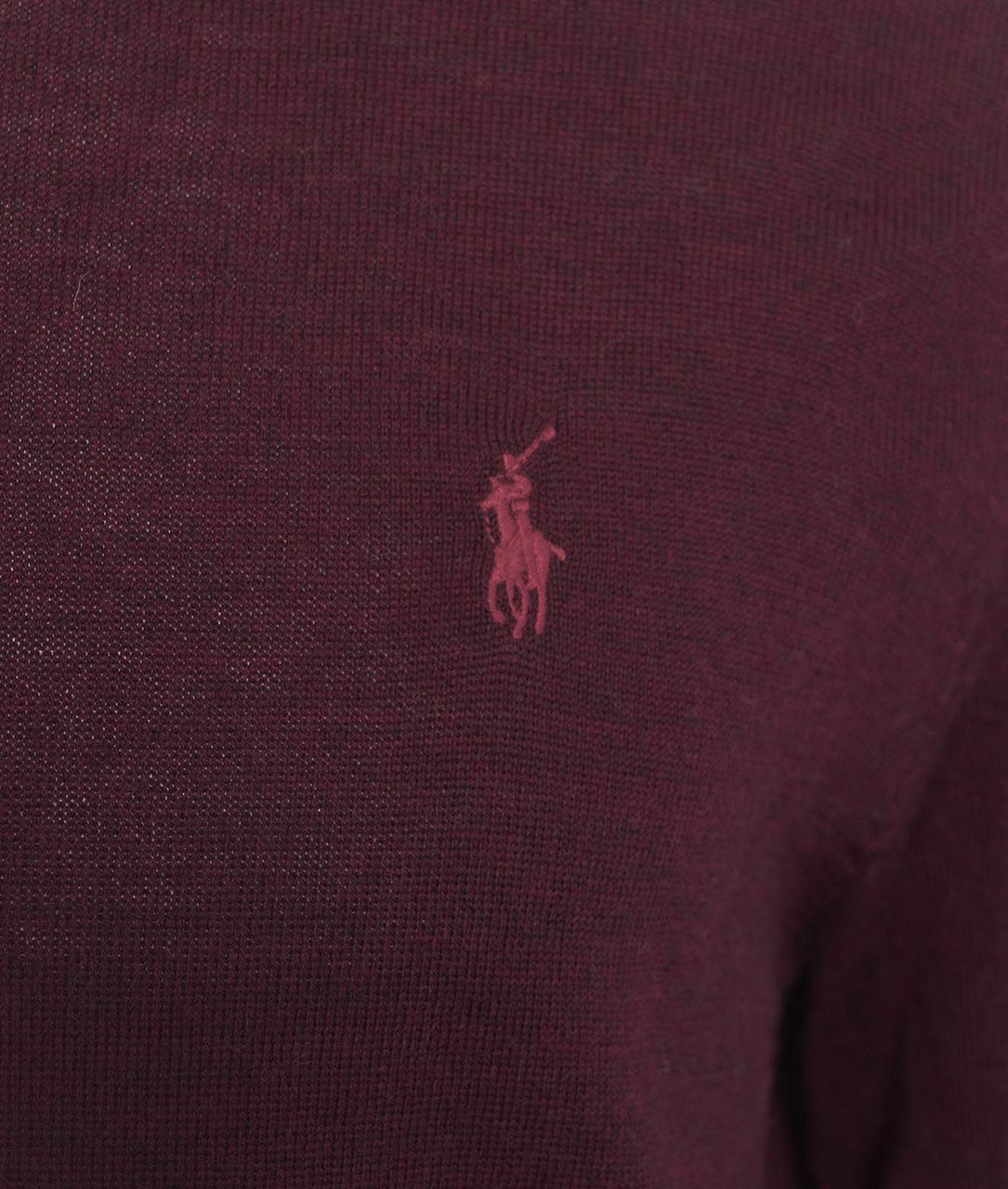 Ralph Lauren Slim fit knit sweater Rood
