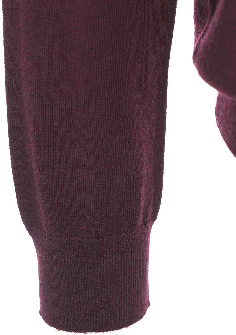 Ralph Lauren Slim fit knit sweater Rood