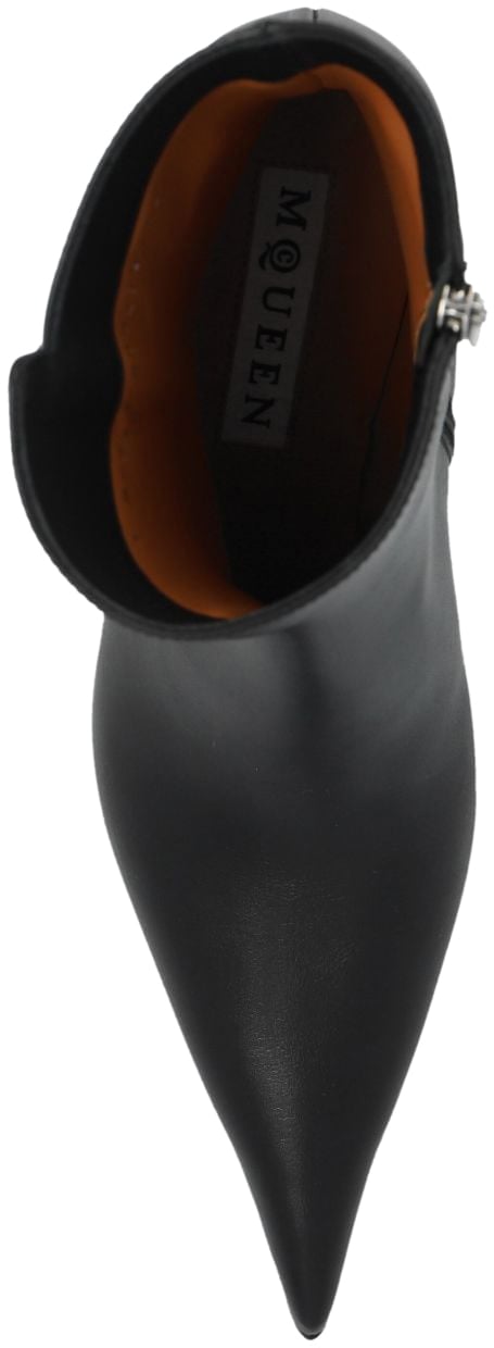 Alexander McQueen With Heel Black Zwart