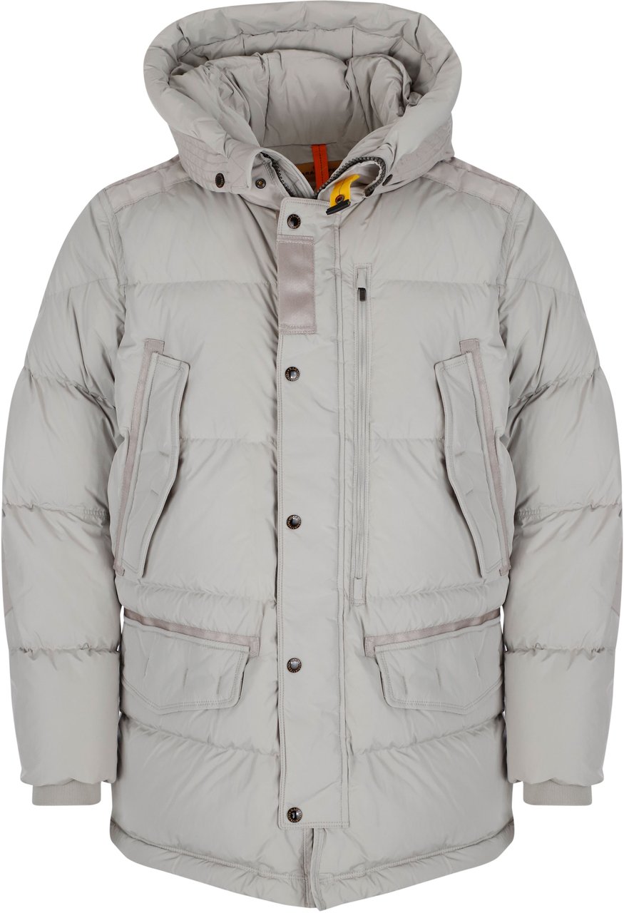 Parajumpers Harraseeket Hooded Down Parka Pelican Blauw