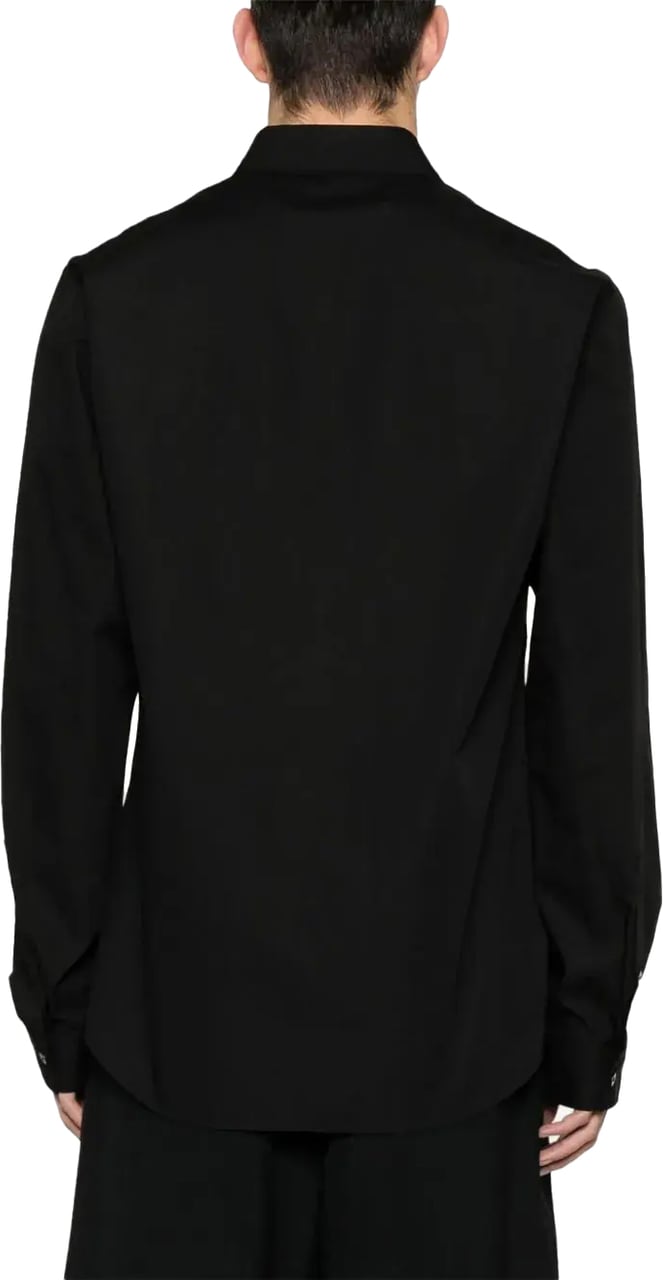 Versace Jeans Couture Shirt Black Basic Soft Zwart