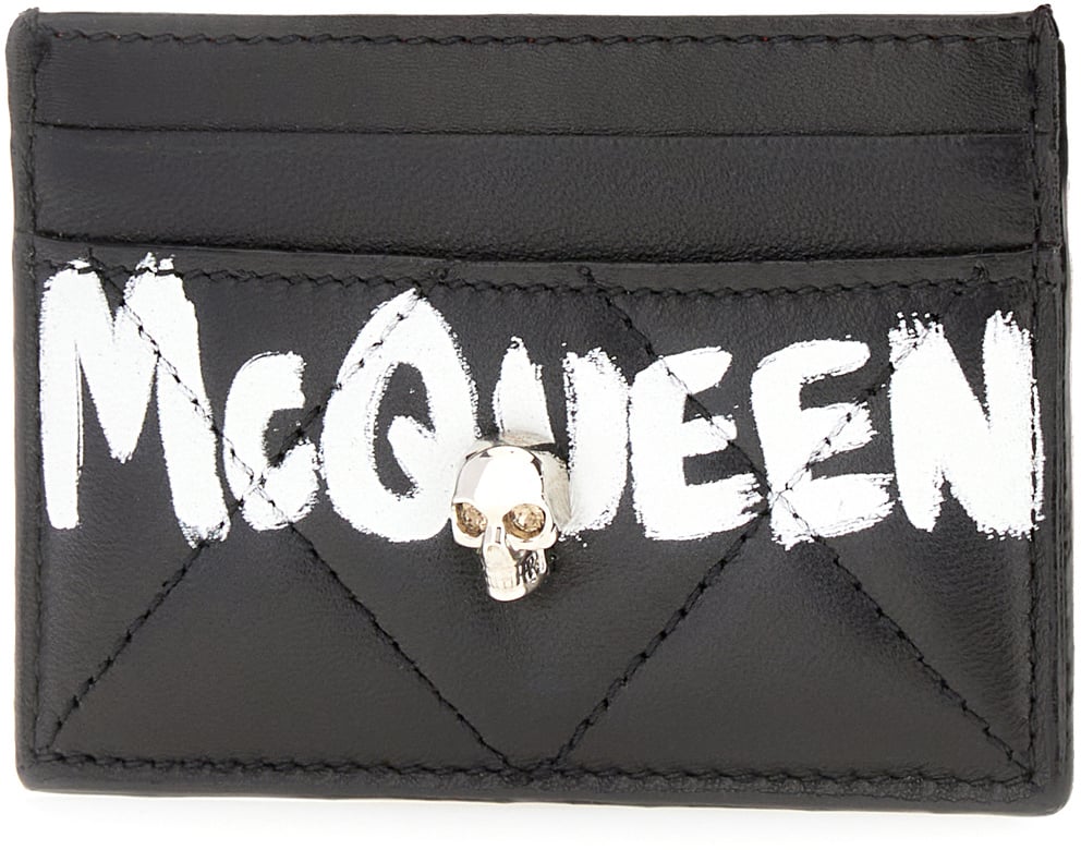 Alexander McQueen Wallets Black Zwart