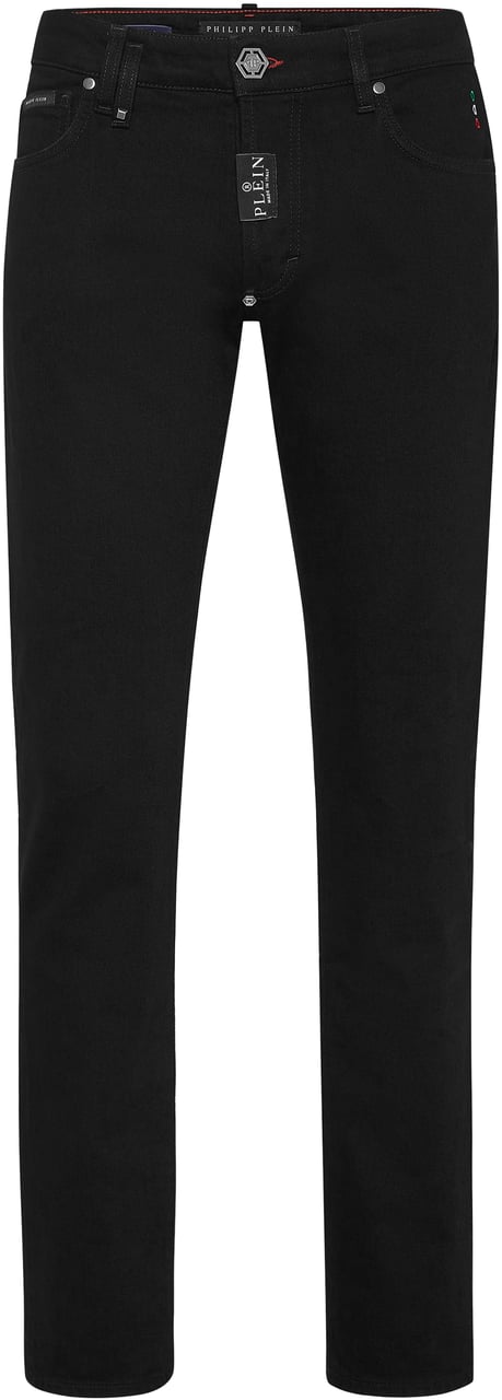 Philipp Plein Jeans Jet Black Zwart