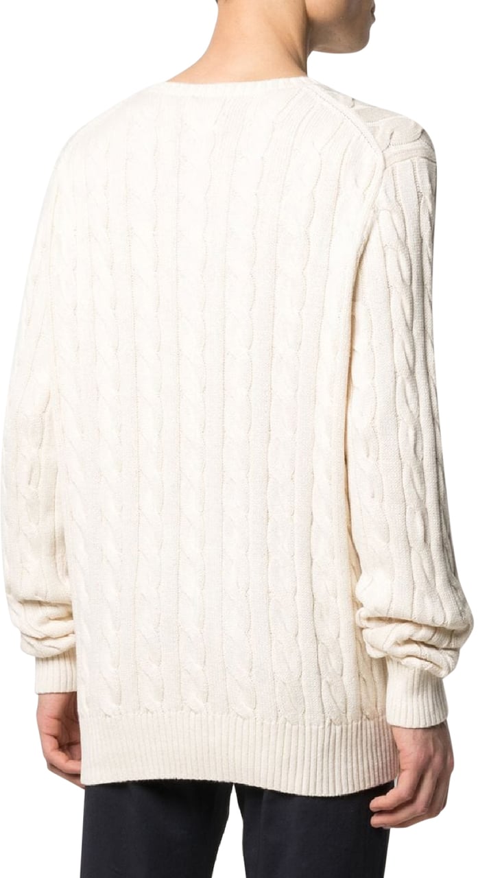 Ralph Lauren Cable Knit Classic Andover Cream Beige