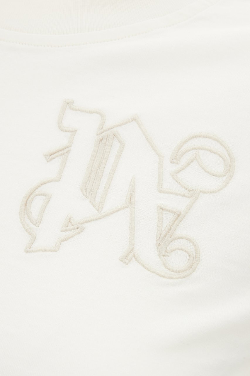 Palm Angels T-Shirts And Polos White Wit
