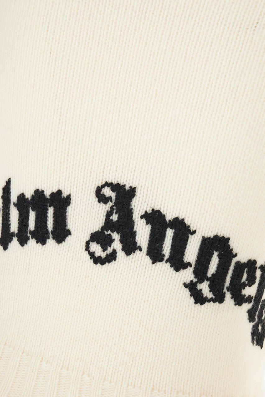 Palm Angels Palm Angels Ivory wool blend sweater Neutraal
