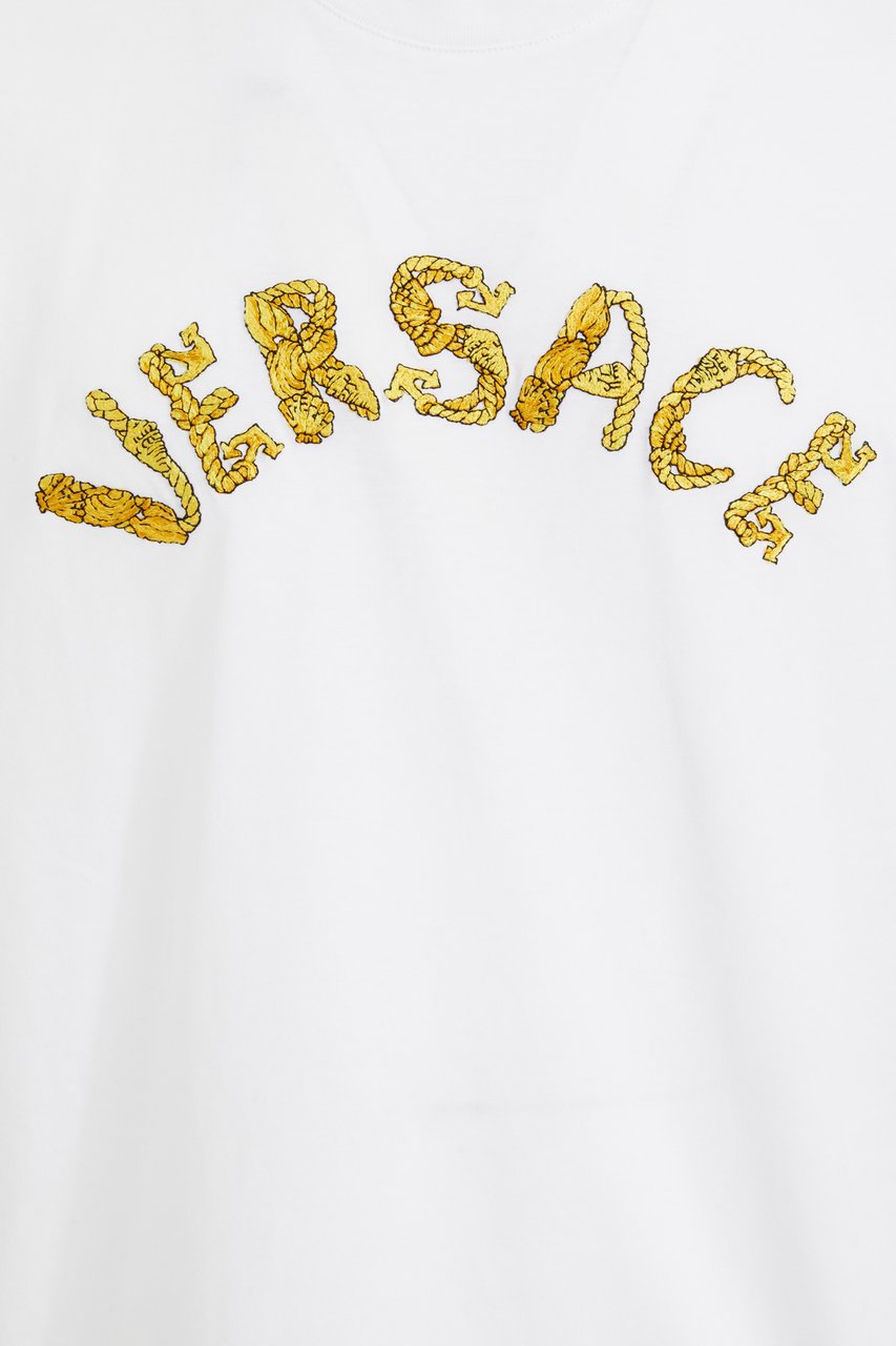 Versace T-Shirts And Polos White Wit