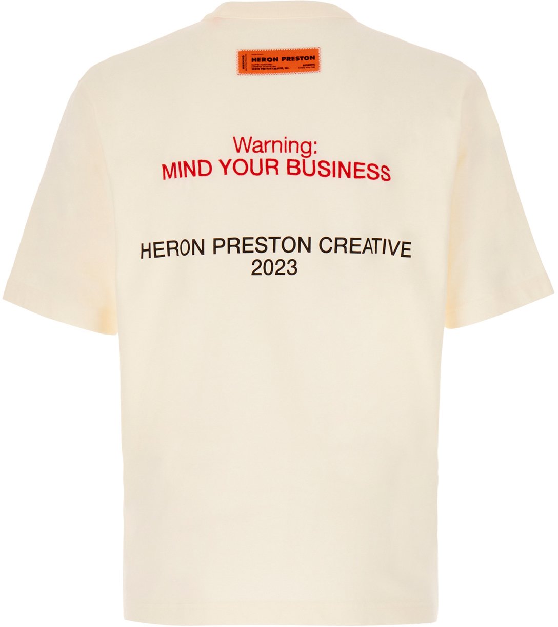 Heron Preston hpc security ss tee white Wit