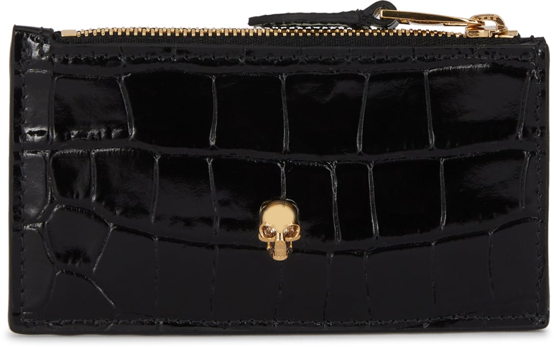 Alexander McQueen Alexander McQueen SMALL ZIP POUCH CC Divers