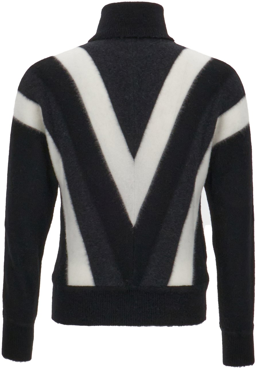 Saint Laurent Saint Laurent Embroidered wool sweater Divers