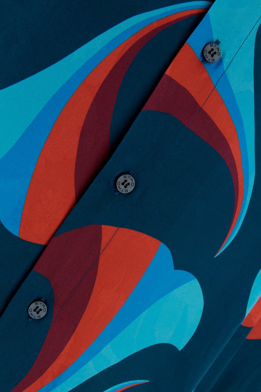 Etro Etro Printed silk shirt Divers