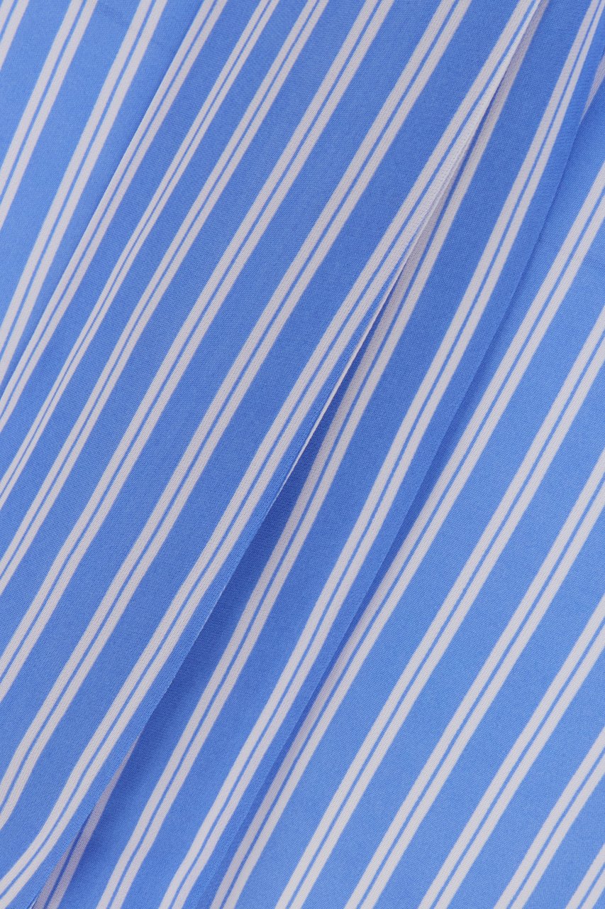 Michael Kors Michael Kors Printed viscose blend blouse Blauw