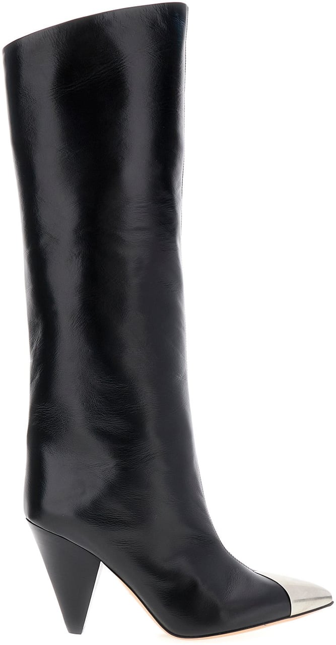 Isabel Marant Isabel Marant Black leather Lilezio boots Zwart