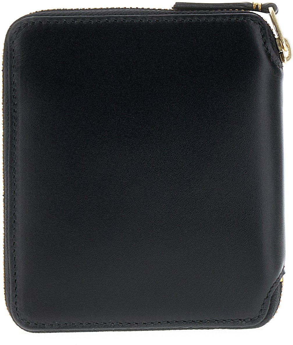 Comme des Garçons Comme des Garcons Black leather wallet Zwart