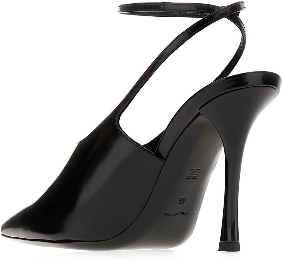 Givenchy Givenchy Black leather Show pumps Zwart