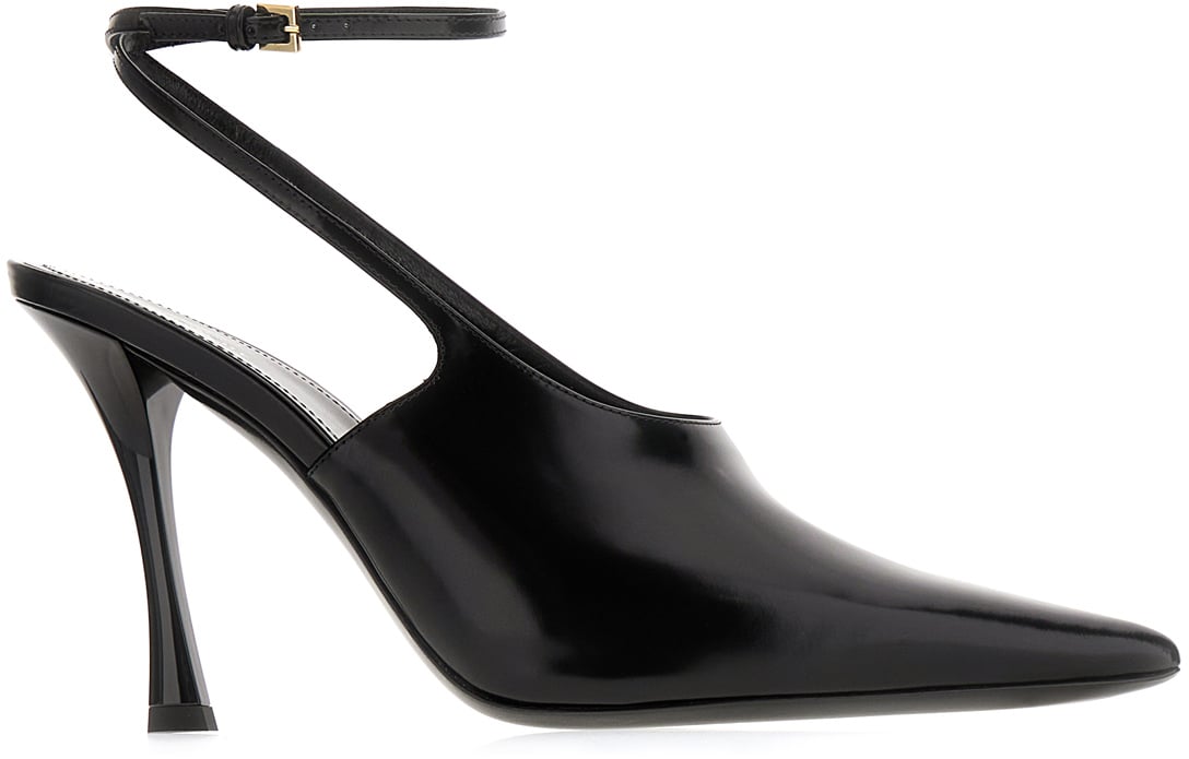 Givenchy Givenchy Black leather Show pumps Zwart