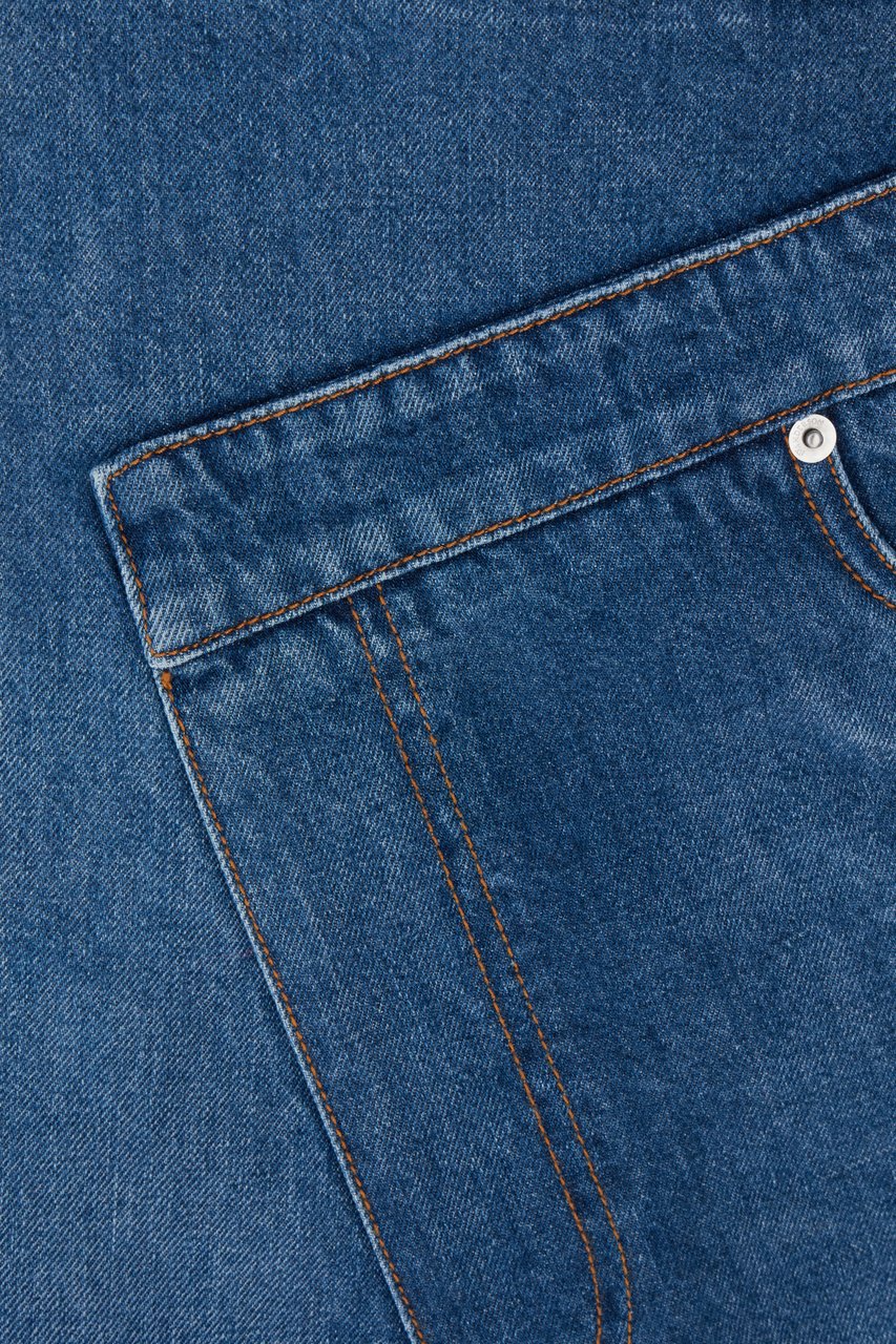J.W. Anderson J.W. Anderson Denim mini skirt Blauw