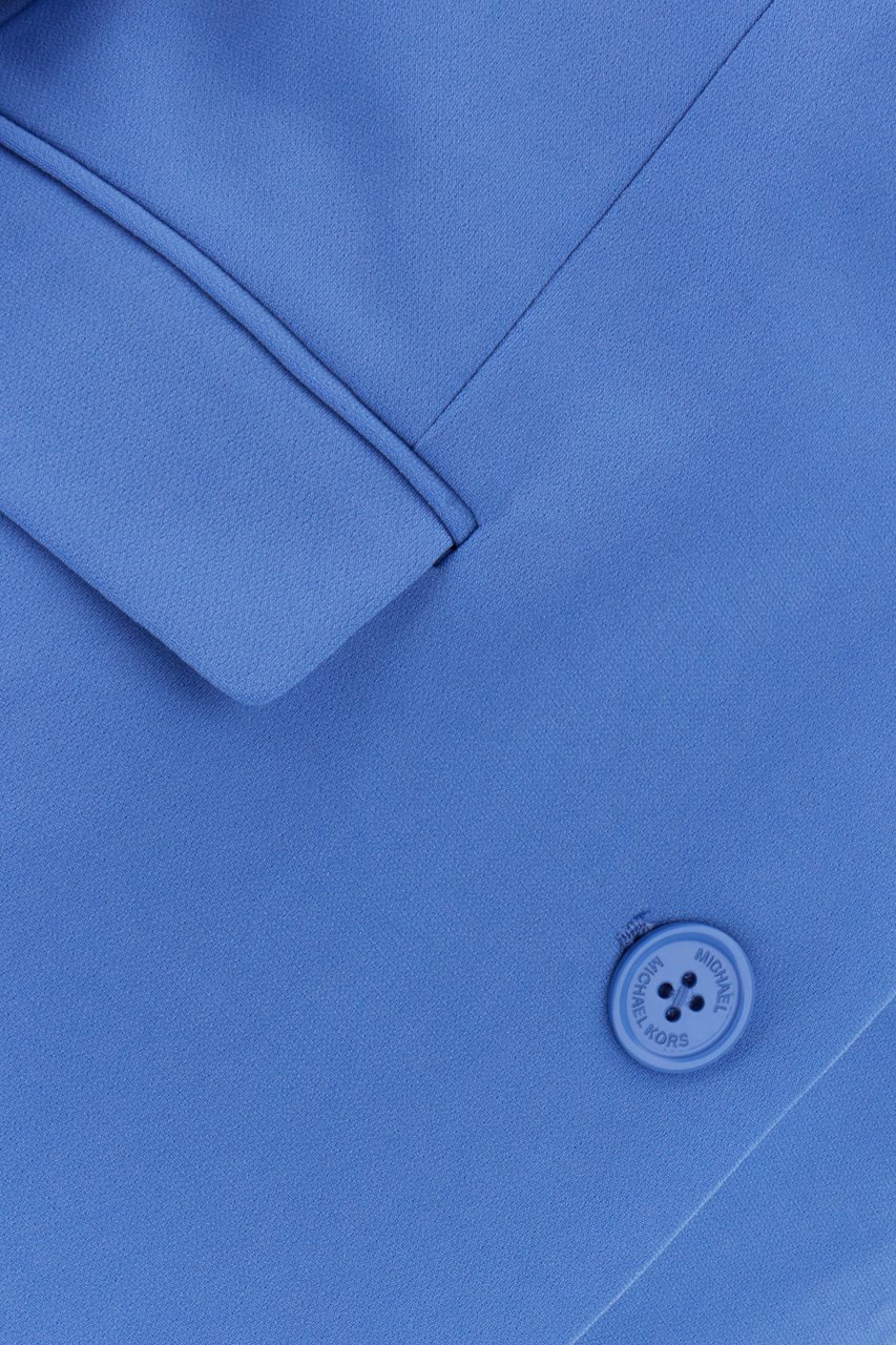 Michael Kors Michael Kors Cerulean triacetate blend blazer Lichtblauw