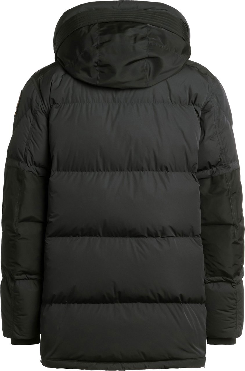 Parajumpers Harraseeket Hooded Down Parka Black Zwart