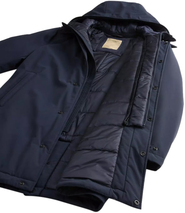 Woolrich Coats Blue Blauw