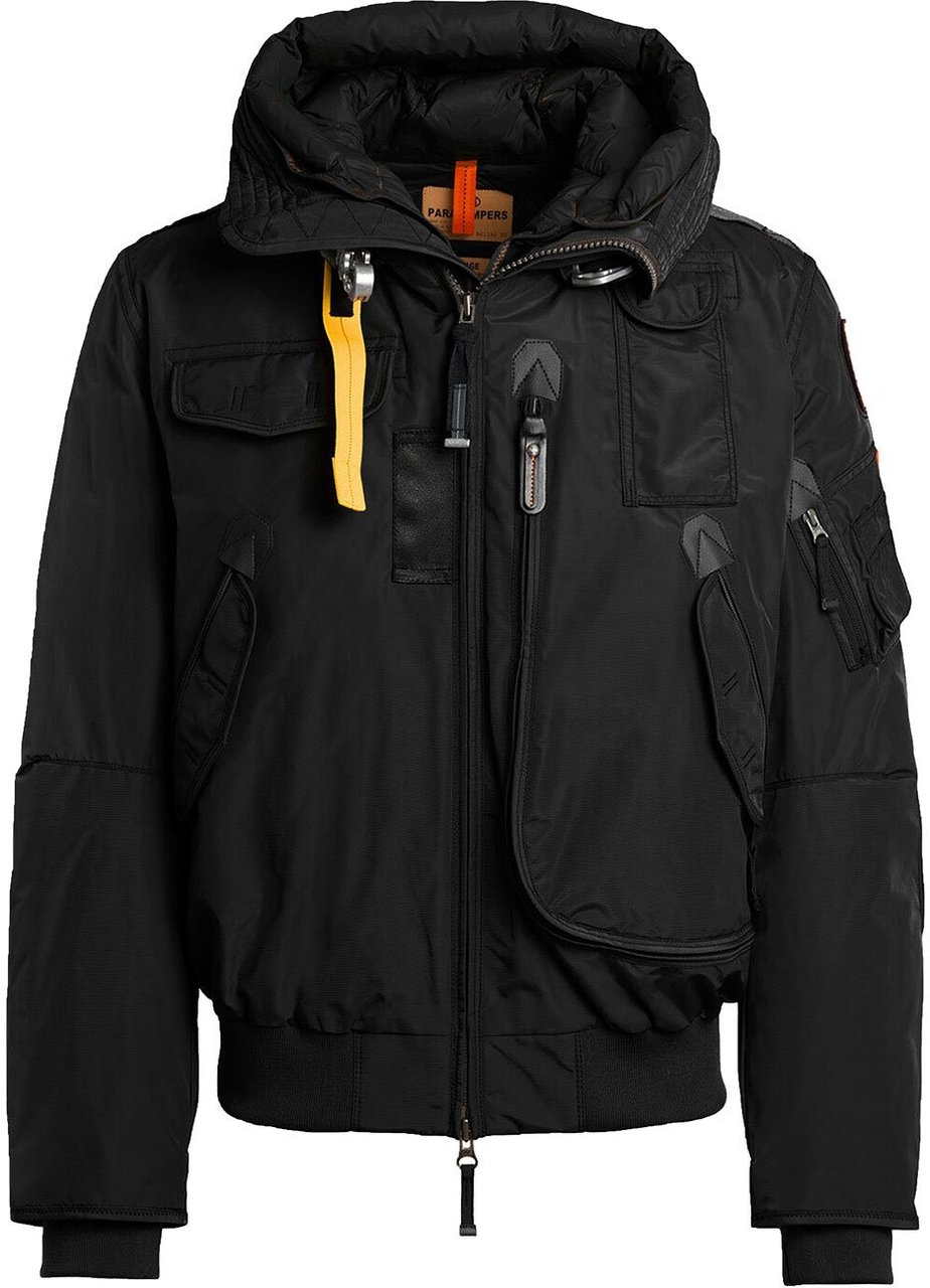 Parajumpers Gobi Hooded Bomber Black Zwart