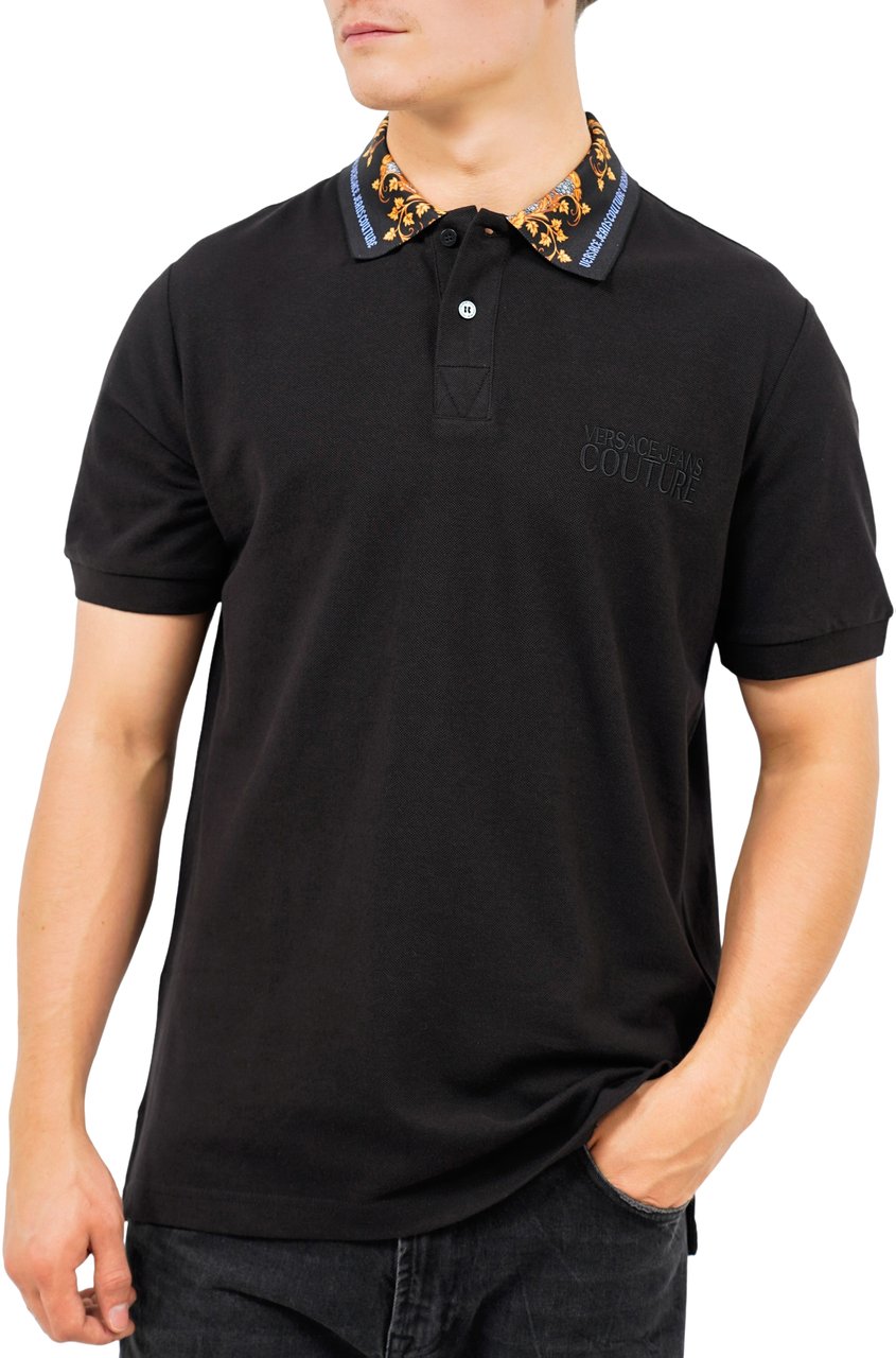 Versace Jeans Couture Polo Zwart
