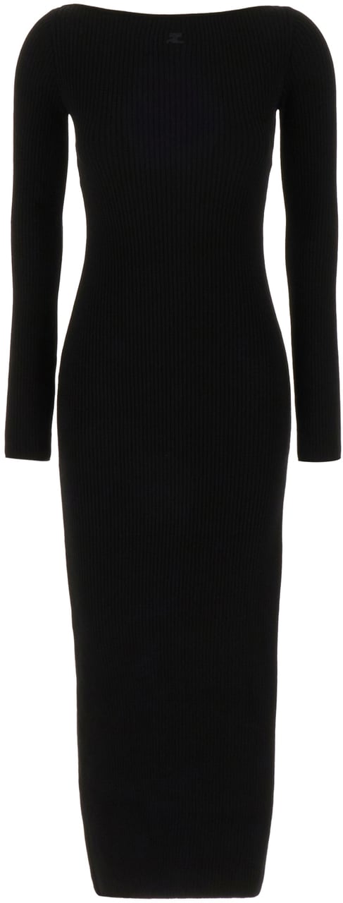 COURREGES Dresses Black Zwart