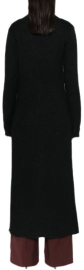 Jil Sander Hn Ls Dress Black Zwart