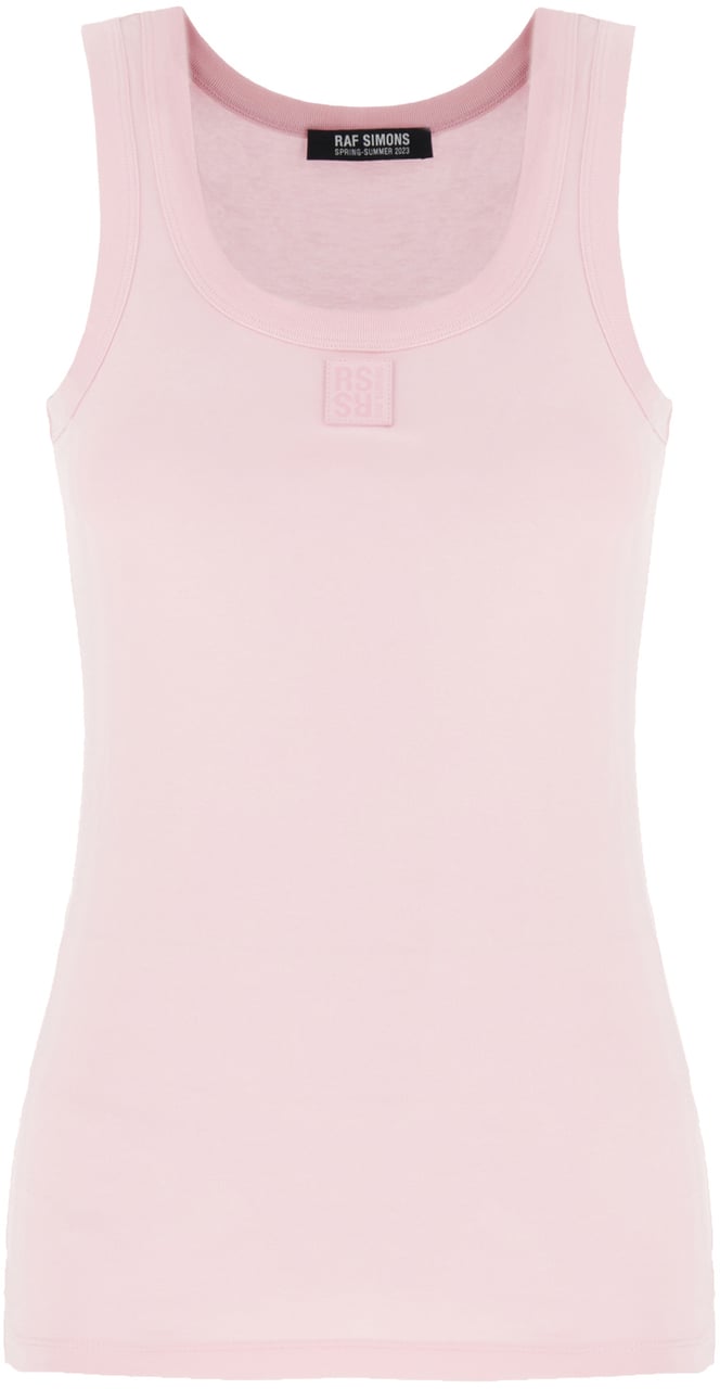 Raf Simons Raf Simons Pink cotton top Roze