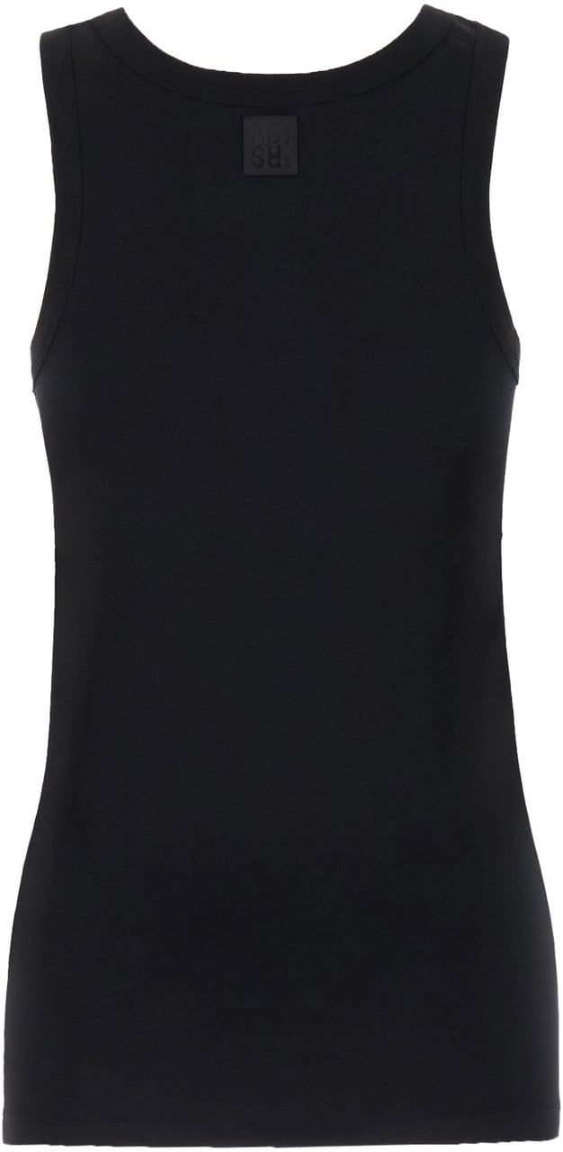 Raf Simons Raf Simons Black cotton top Zwart