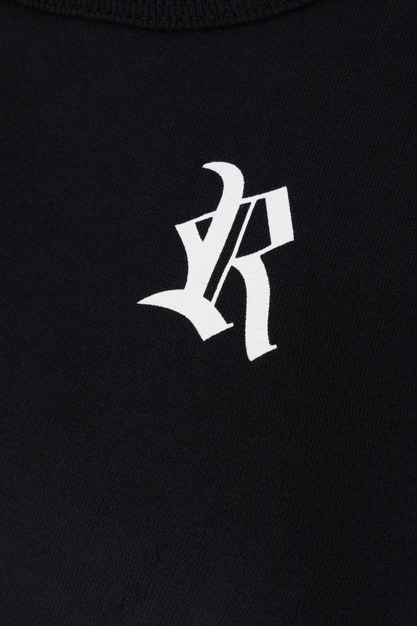 Raf Simons Raf Simons Black cotton top Zwart