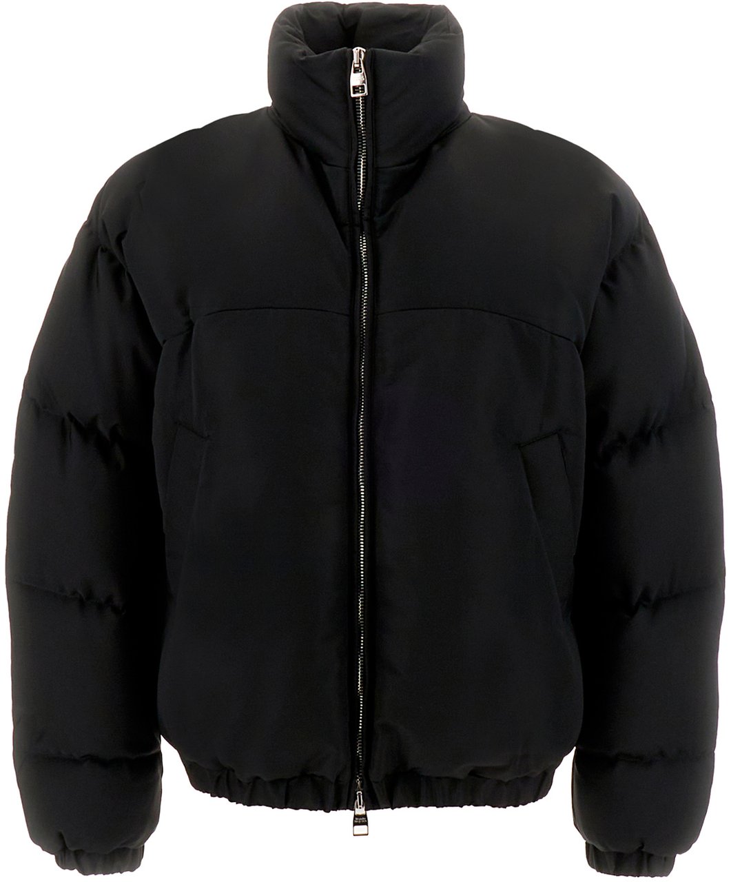 Alexander McQueen Alexander McQueen Black polyester padded jacket Zwart