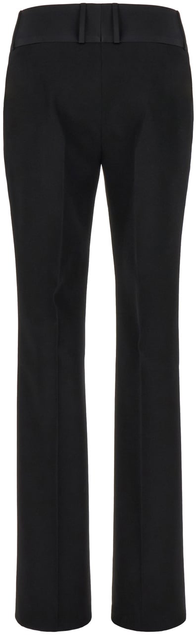 Ferragamo Ferragamo Black wool pant Zwart