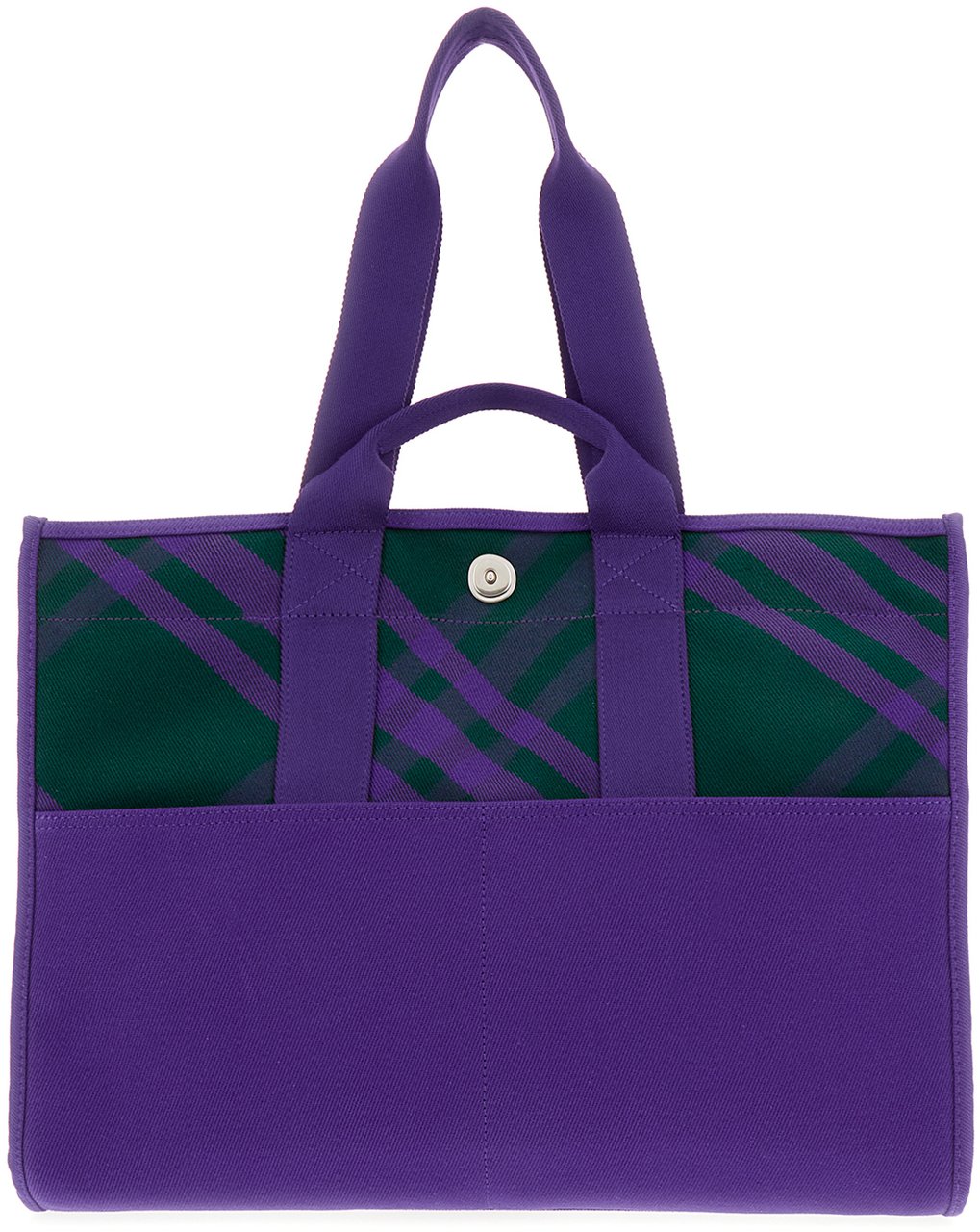 Burberry Burberry Printed canvas shopping bag Divers