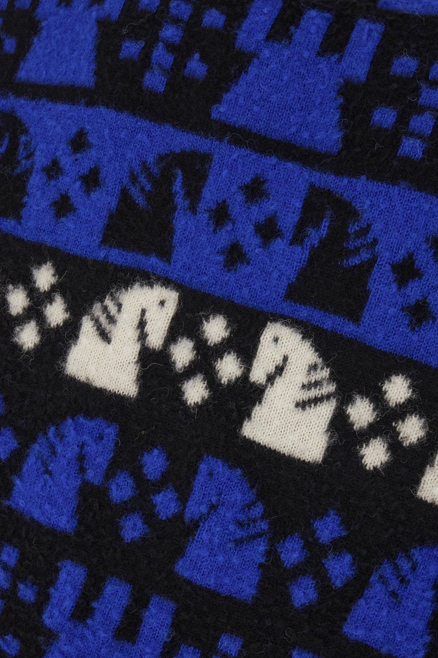 Burberry Burberry Embroidered wool blend sweater Divers