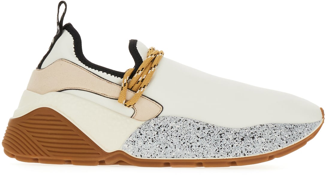 Stella McCartney Stella McCartney Ivory alter mat Eclypse sneakers Neutraal