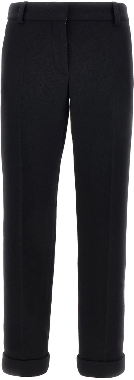 Balmain Balmain Black wool pant Zwart