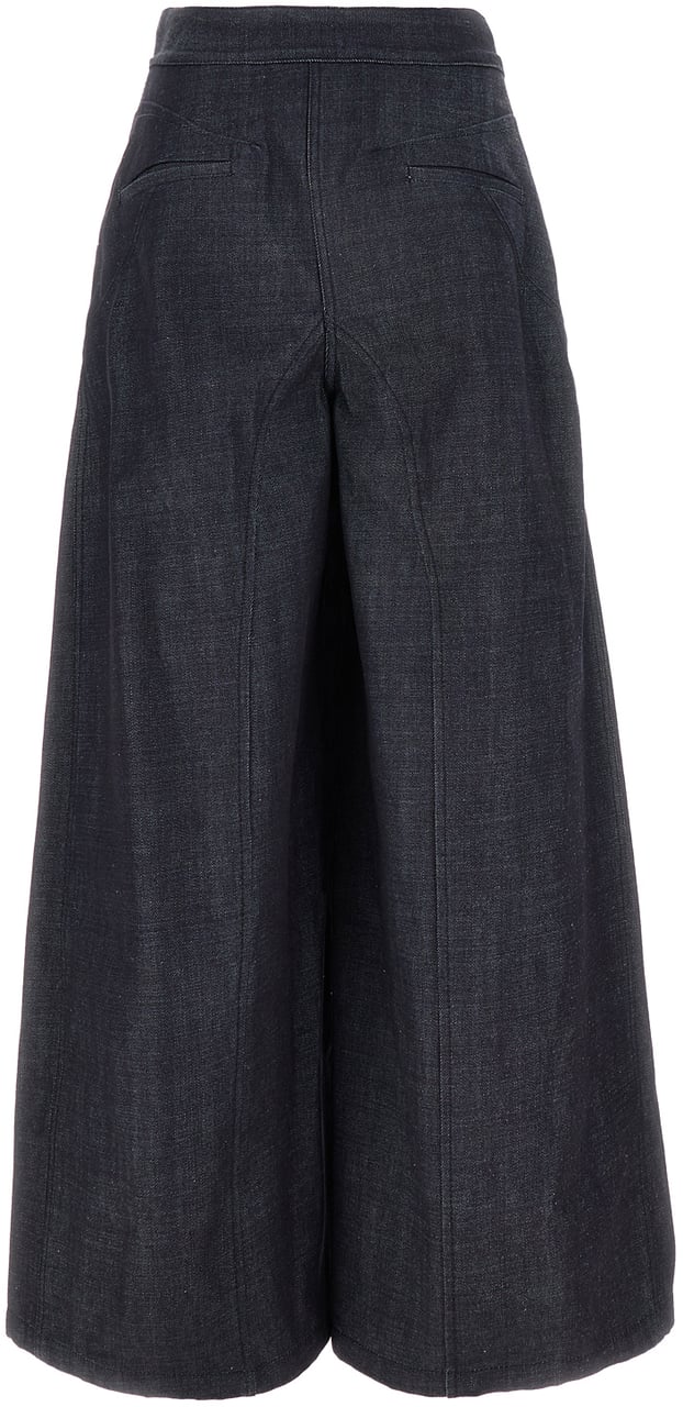 Jil Sander Jil Sander Dark blue denim jeans Blauw