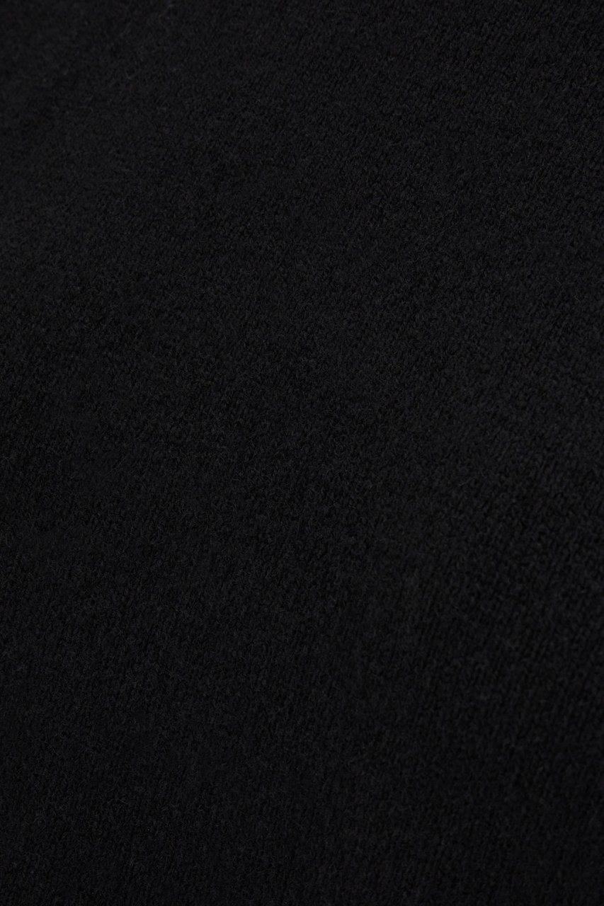 Jil Sander Jil Sander Black cashmere oversize sweater Zwart