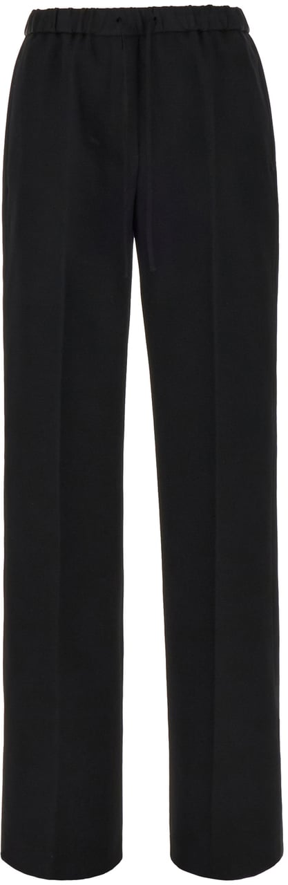 Jil Sander Jil Sander Black wool pant Zwart