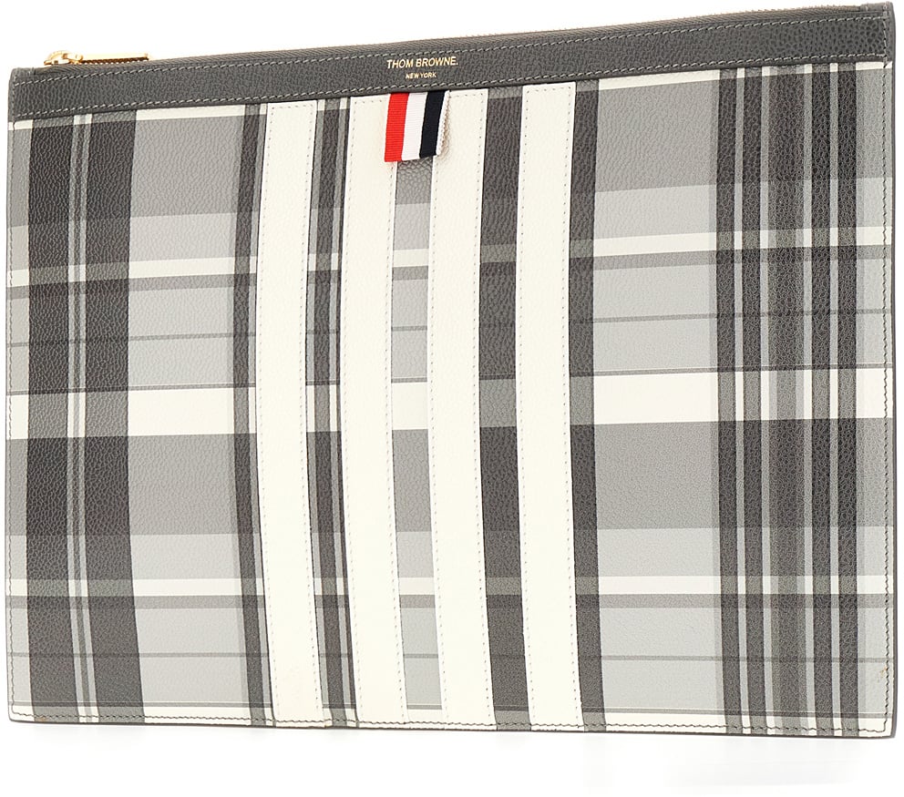 Thom Browne Thom Browne Printed leather document case Divers