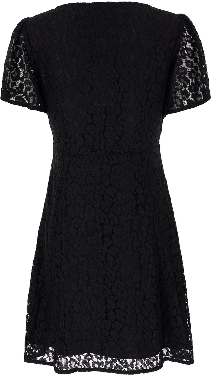 Michael Kors Michael Kors Black laces mini dress Zwart