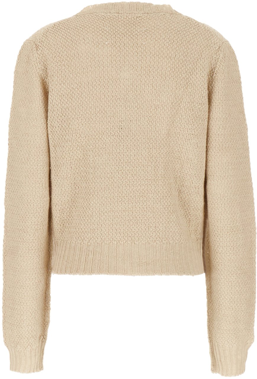 Maison Margiela Maison Margiela Sand hemp sweater Neutraal