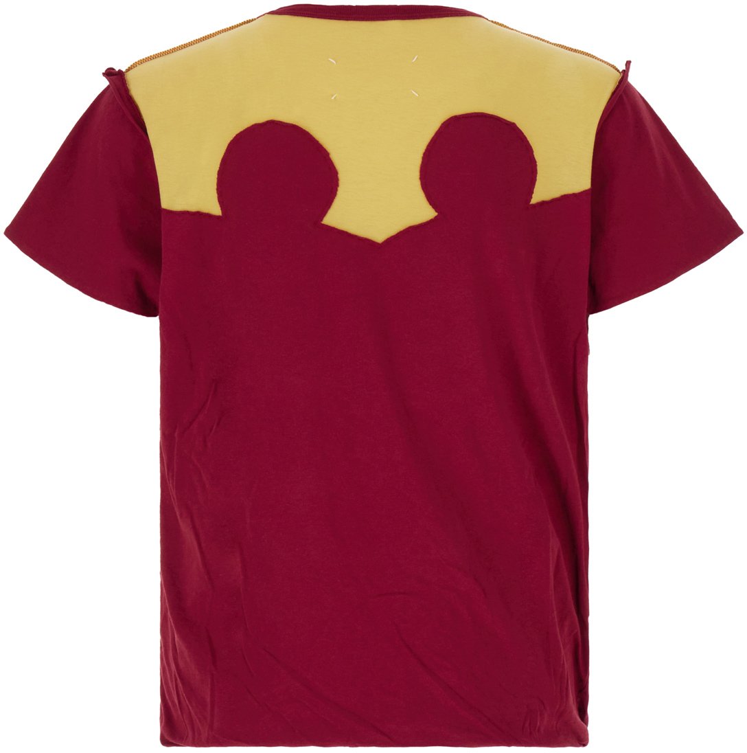 Maison Margiela Maison Margiela Two-tone cotton t-shirt Divers