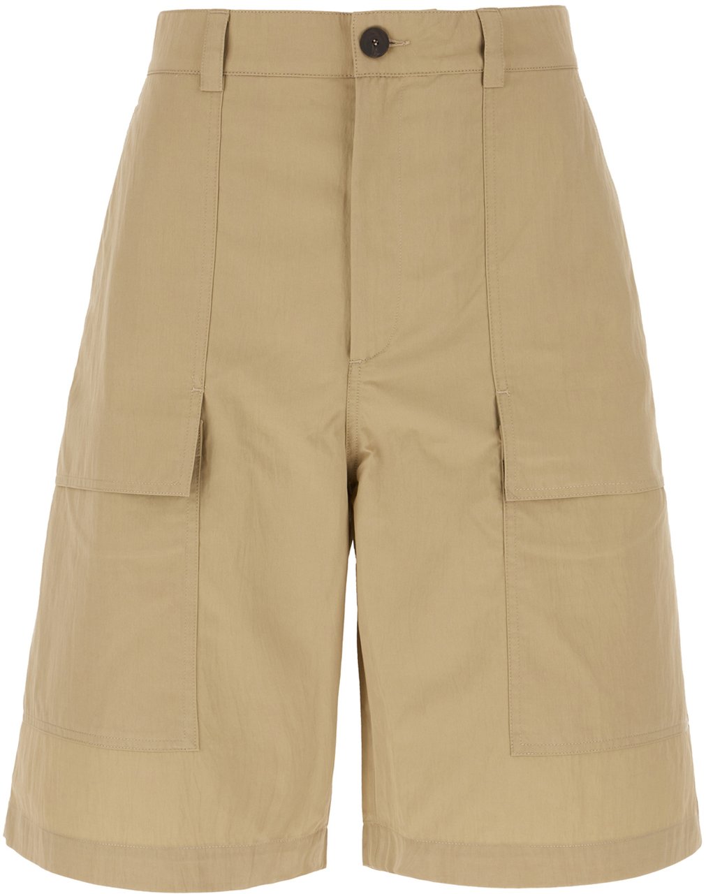 Studio Nicholson Studio Nicholson Beige cotton blend bermuda shorts Beige