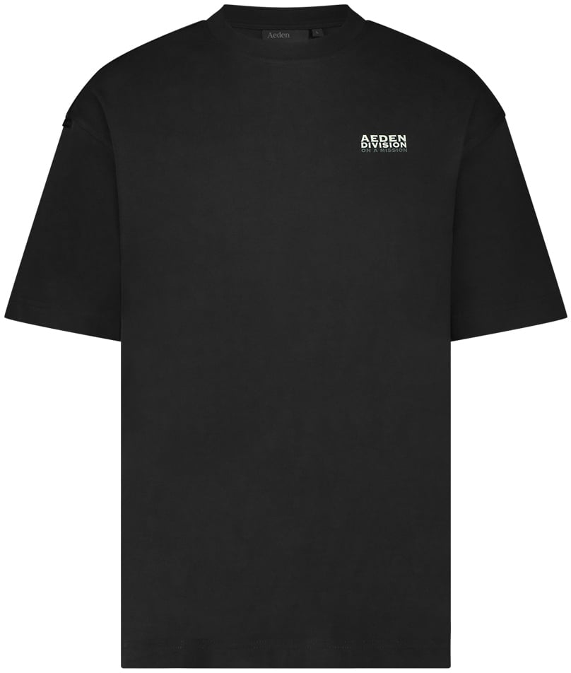 Aeden Feras Tee Black Zwart
