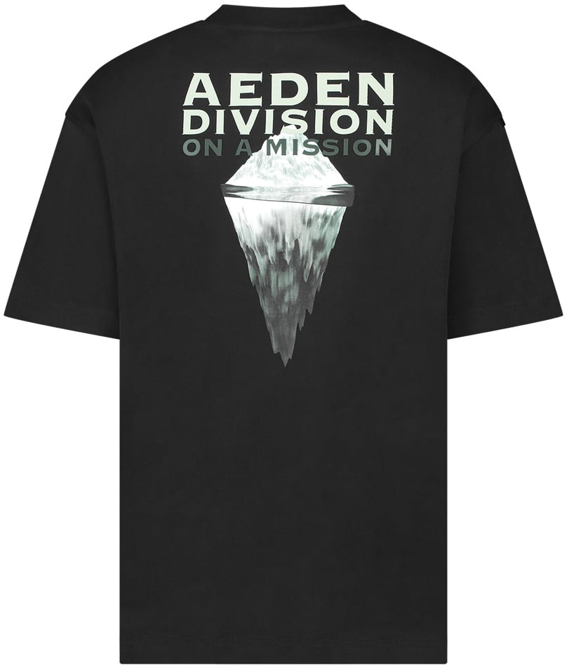 Aeden Feras Tee Black Zwart