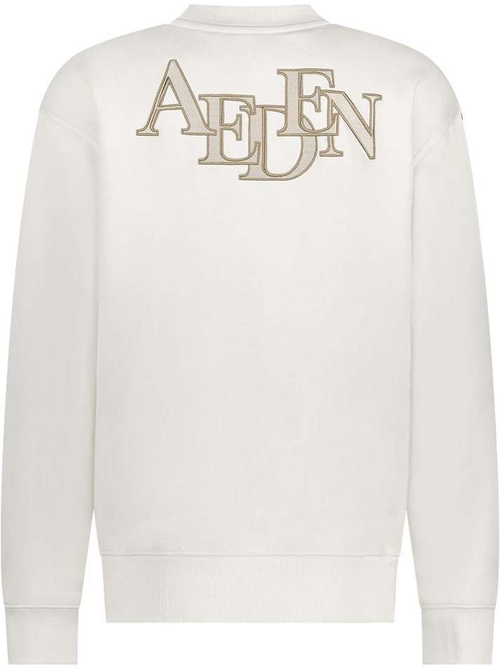 Aeden Fox Sweater Off White Wit