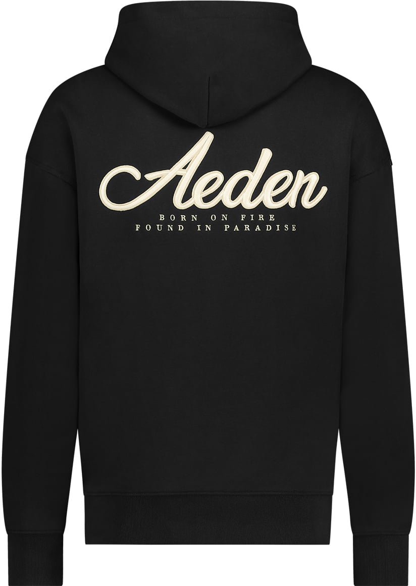 Aeden Berry Hoodie Black Zwart